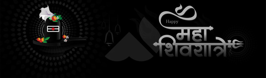 Happy Maha Shivratri Header Banner Background