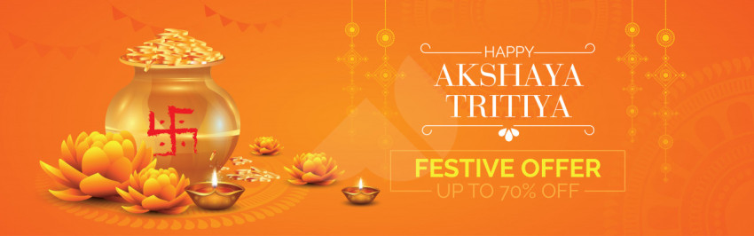 Akshaya Tritiya Offer Banner Template
