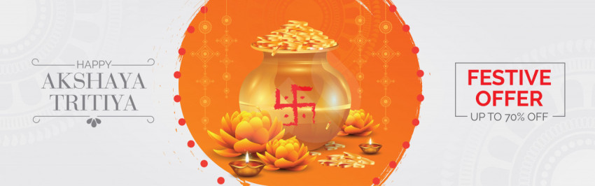 Akshaya Tritiya Offer Banner Design Template