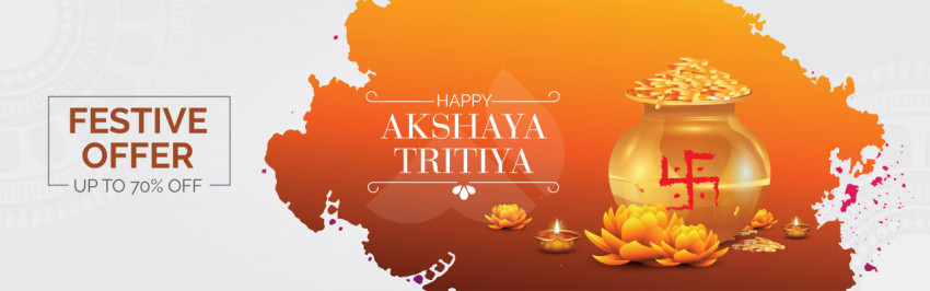 Akshaya Tritiya Offer Banner Design Template