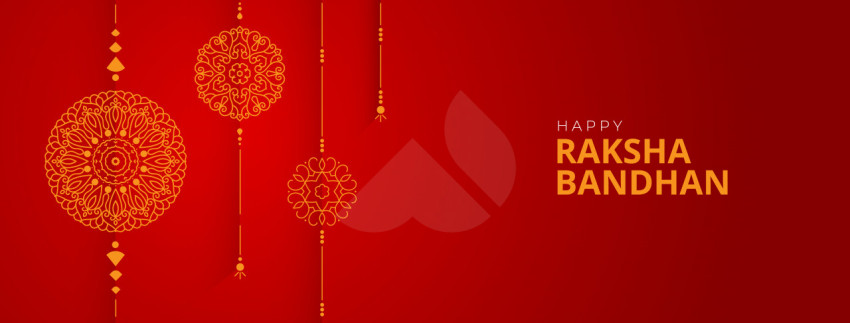 Happy Raksha Bandhan Facebook Cover Banner Template