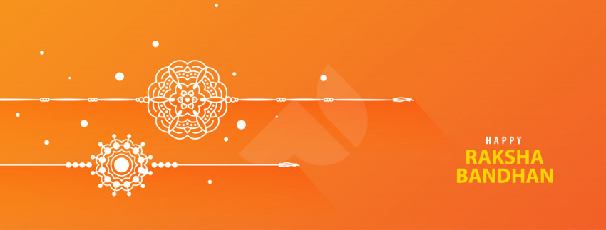 Rakhi Festival Wishes Facebook Cover Banner Template