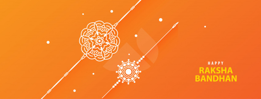 Happy Raksha Bandhan Facebook Cover Banner