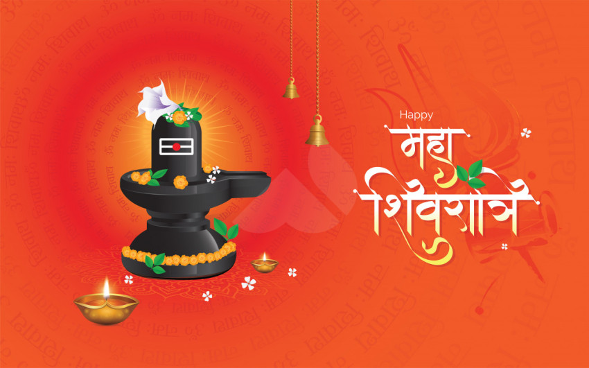 Happy Maha Shivratri Hindi Greeting Template