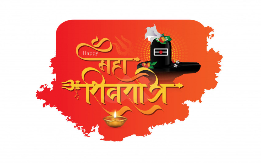 Happy Maha Shivratri Hindi Greeting Template