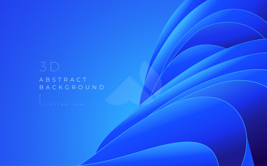 Abstract Windows 3D Background Illustration