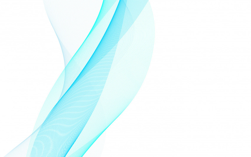 Abstract Wave Line Background Vector Design
