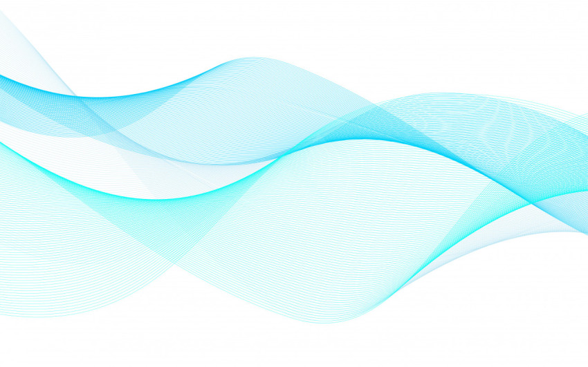 Abstract Wave Line Background Vector Illustration