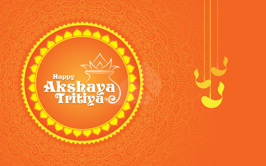 Happy Akshaya Tritiya Wishes Background