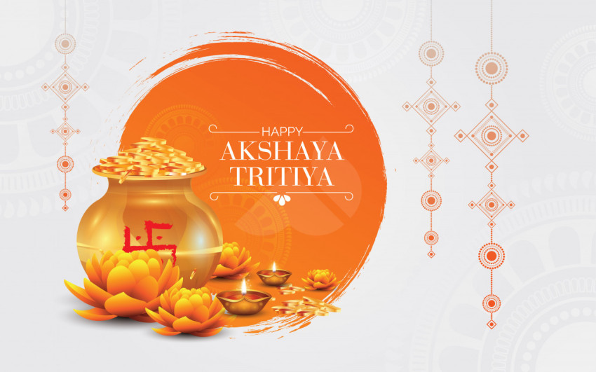 Happy Akshaya Tritiya Wishes Background
