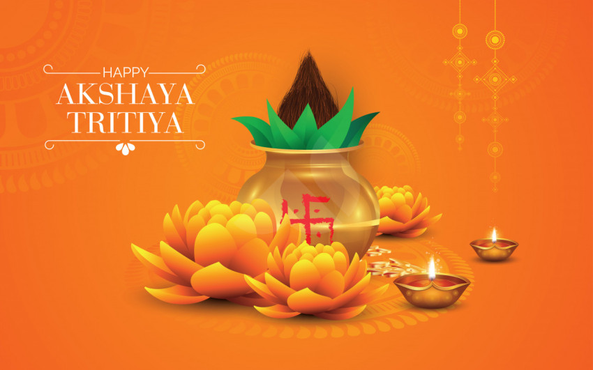 Akshaya Tritiya Background Template