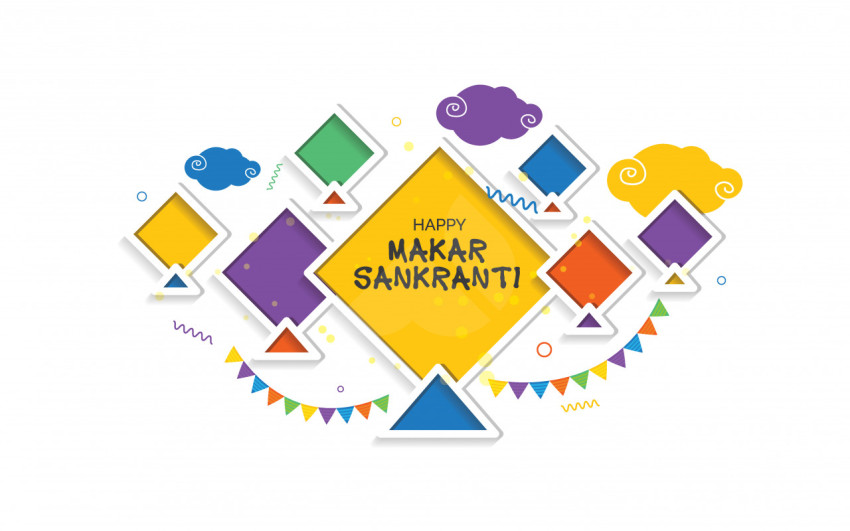 Happy Makar Sankranti Background
