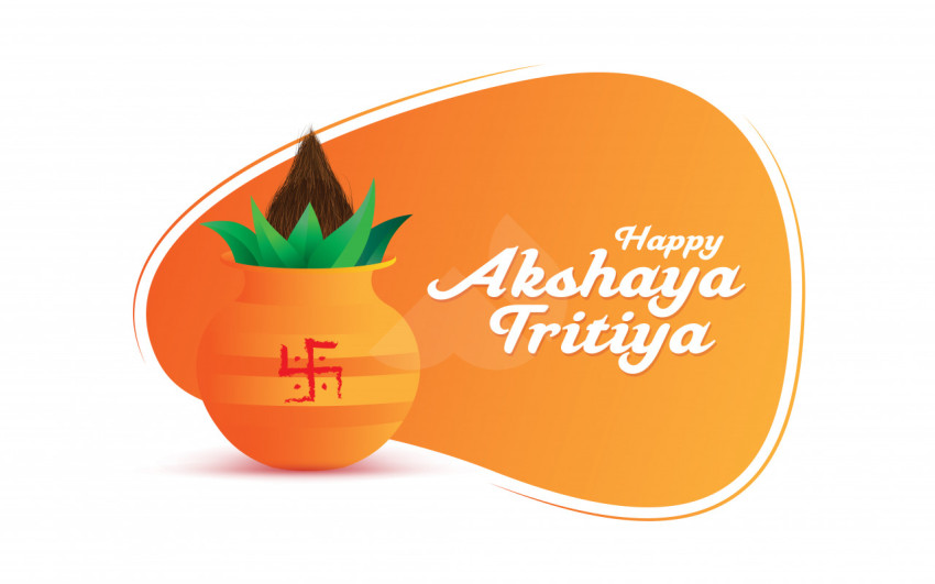 Happy Akshaya Tritiya Wishes Greeting Background