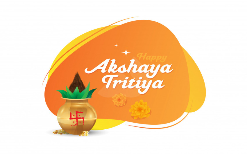 Akshaya Tritiya Wishes Sticker Background