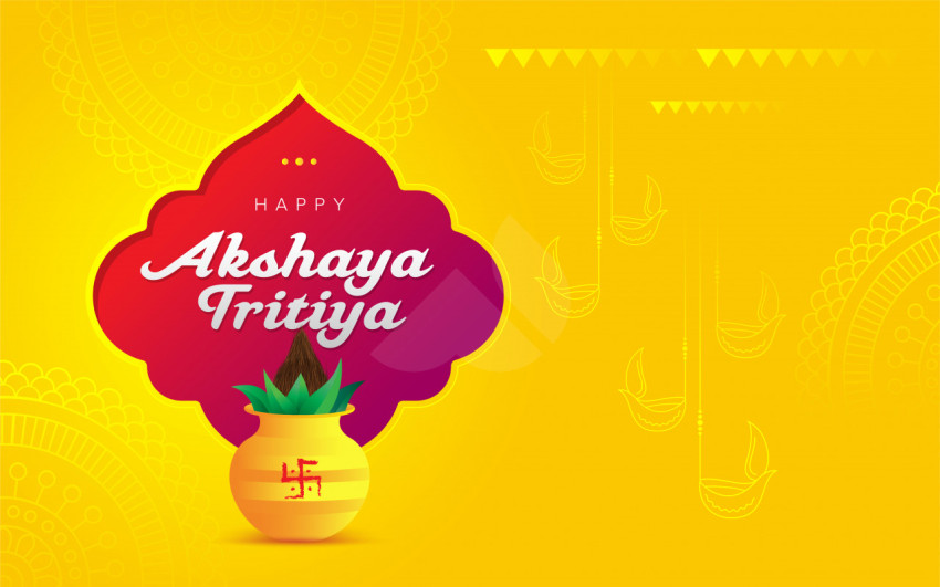 Happy Akshaya Tritiya Wishes Background