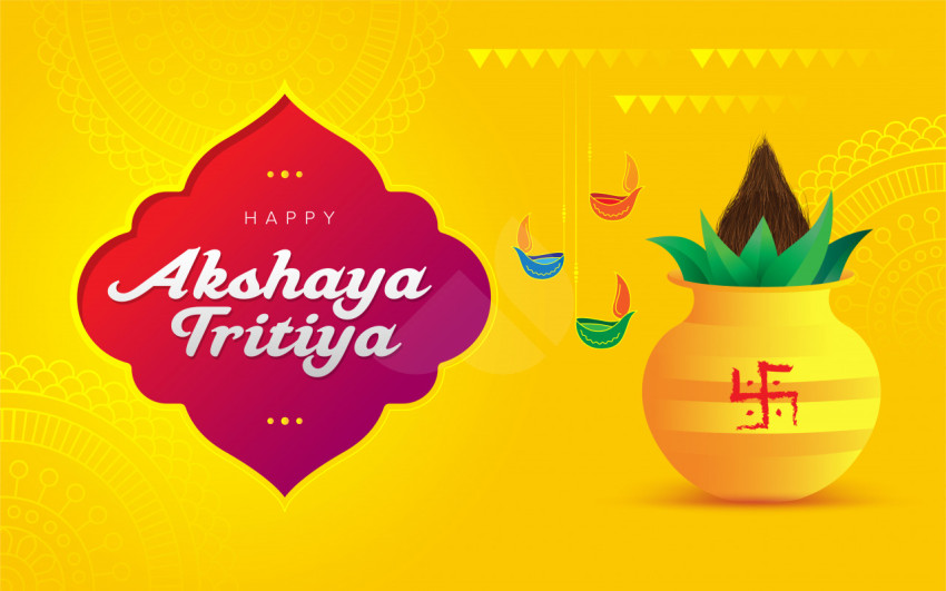Happy Akshaya Tritiya Wishes Background