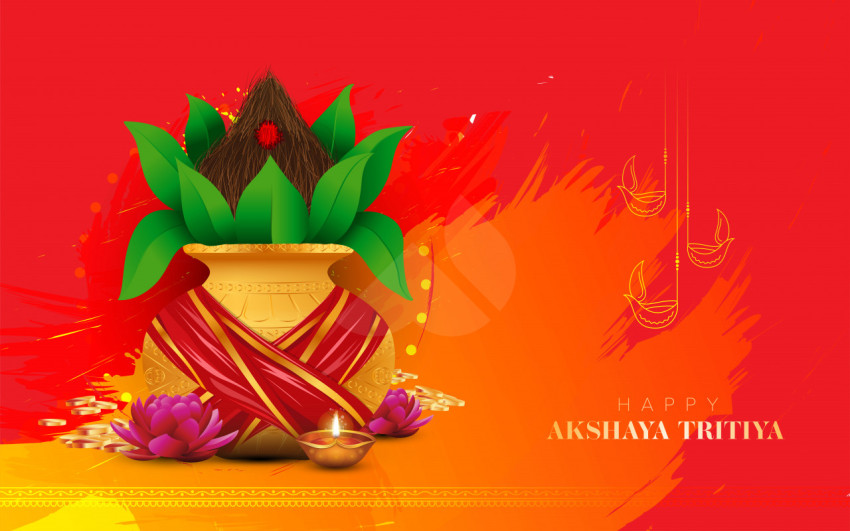 Happy Akshaya Tritiya Wishes Background