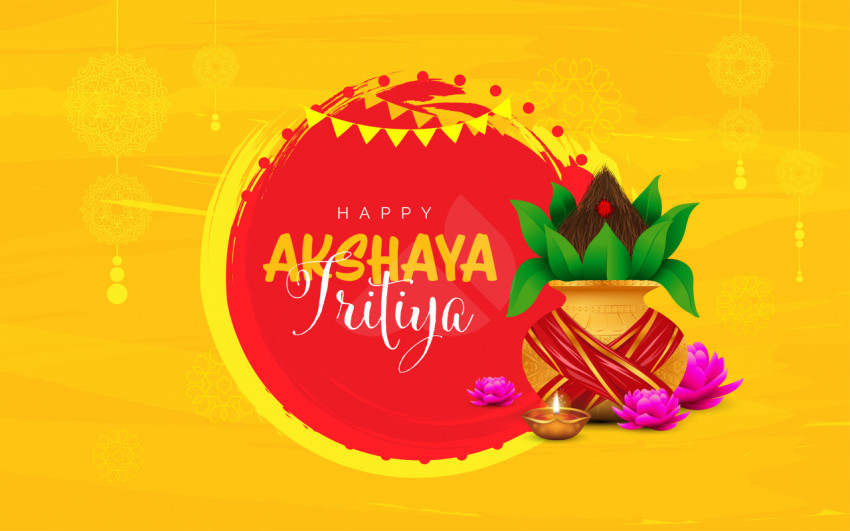 Happy Akshaya Tritiya Wishes Background