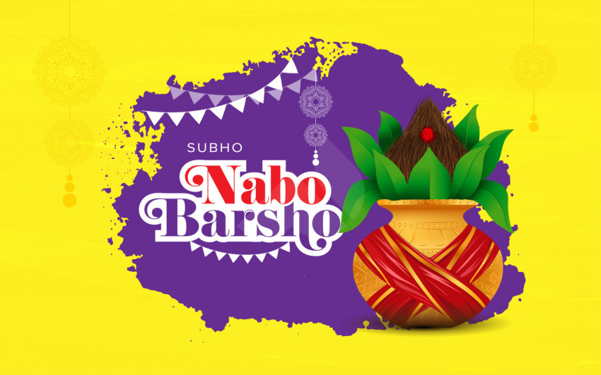 Subho Nabo Borsho Greeting Template
