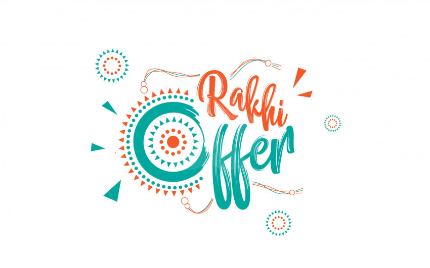 Rakhi Festival Offer Background Template