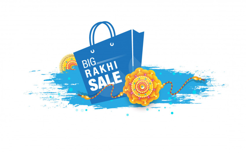 Rakhi Sale Banner Design Template