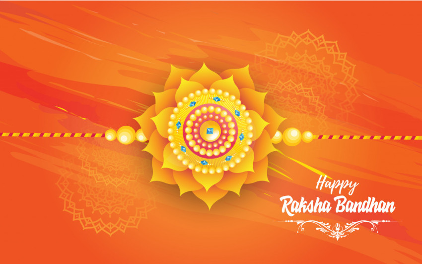 Raksha Bandhan Wishes Background Design