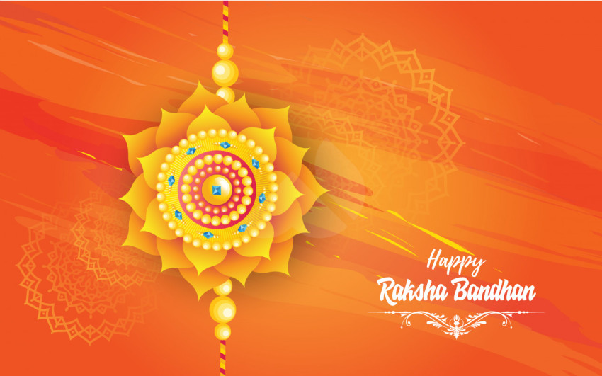 Raksha Bandhan Wishes Greeting Background