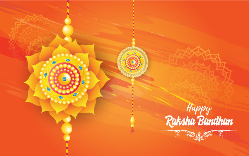 Happy Raksha Bandhan Background Illustration
