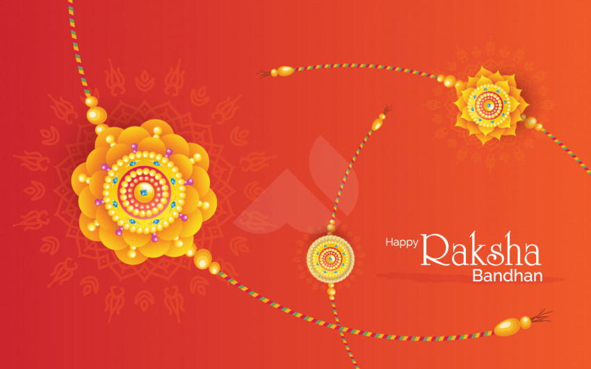 Happy Raksha Bandhan Greeting Background