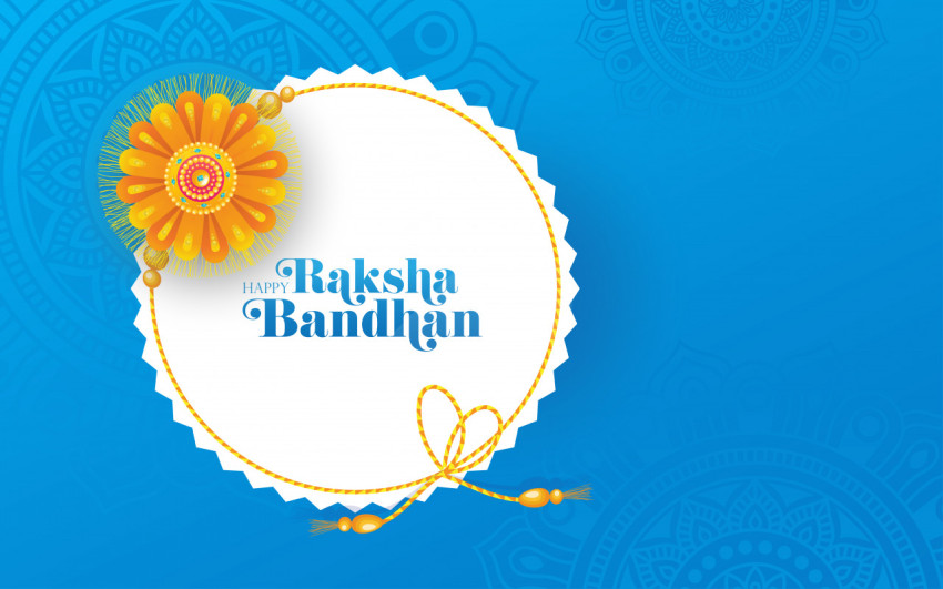Raksha Bandhan Greeting Background Template