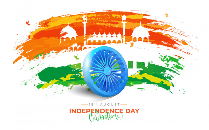 Happy Independence Day Wishes Background
