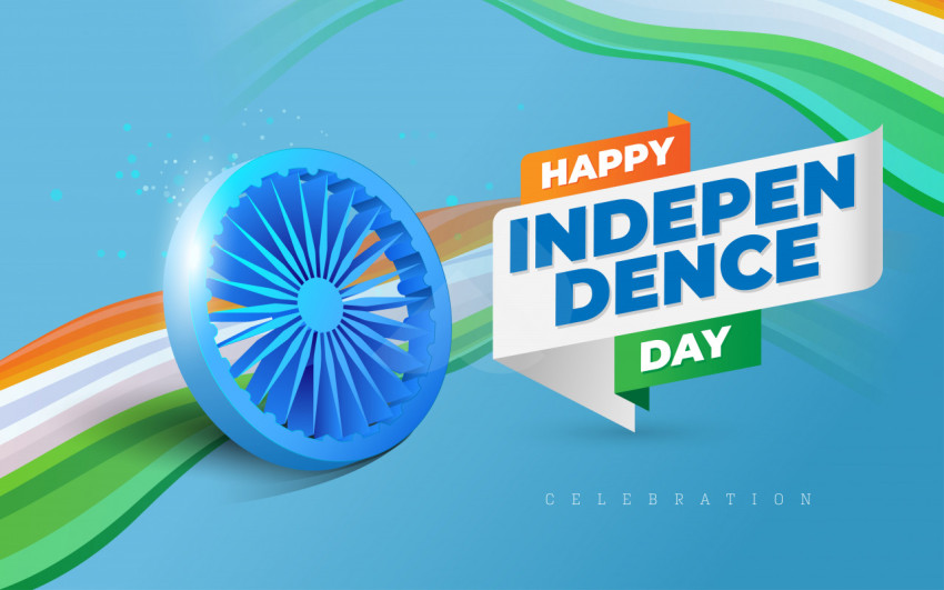 Happy Independence Day Greeting Template