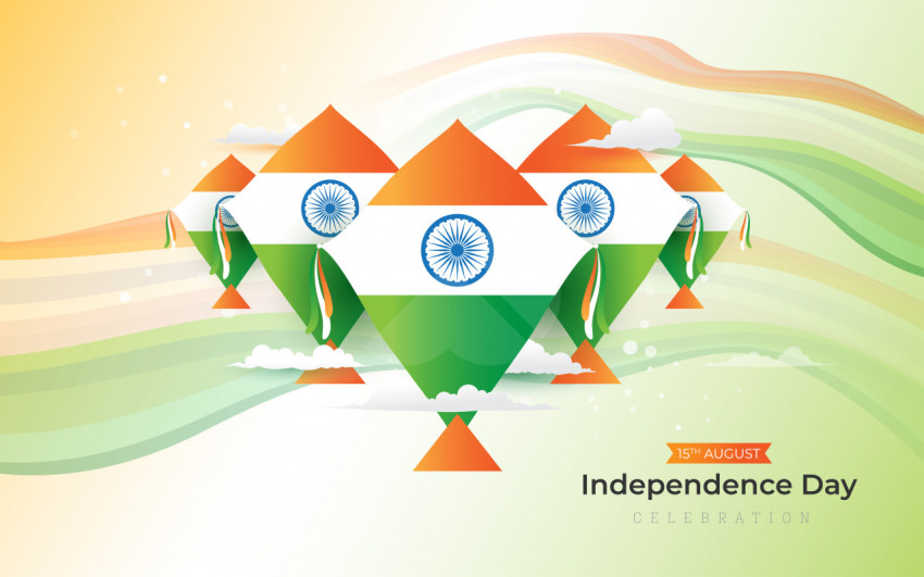 15th August Indian Independence Day Celebration Greeting