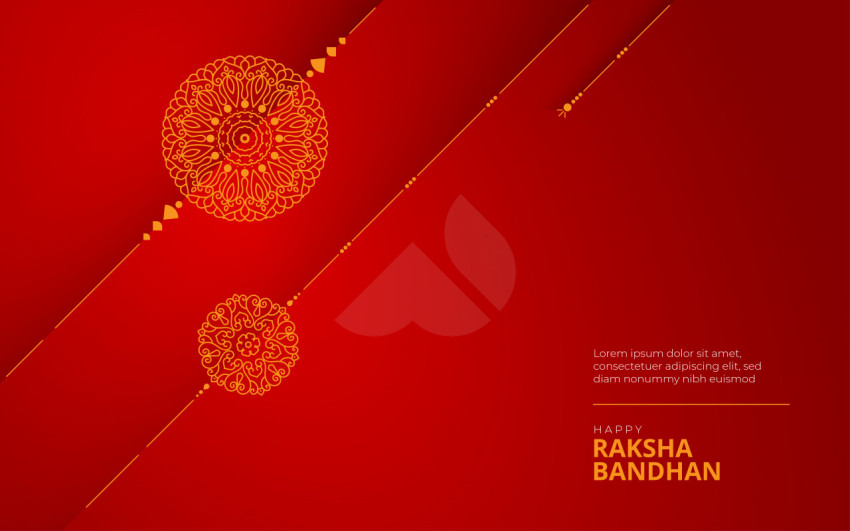 Raksha Bandhan Wishes Background Template