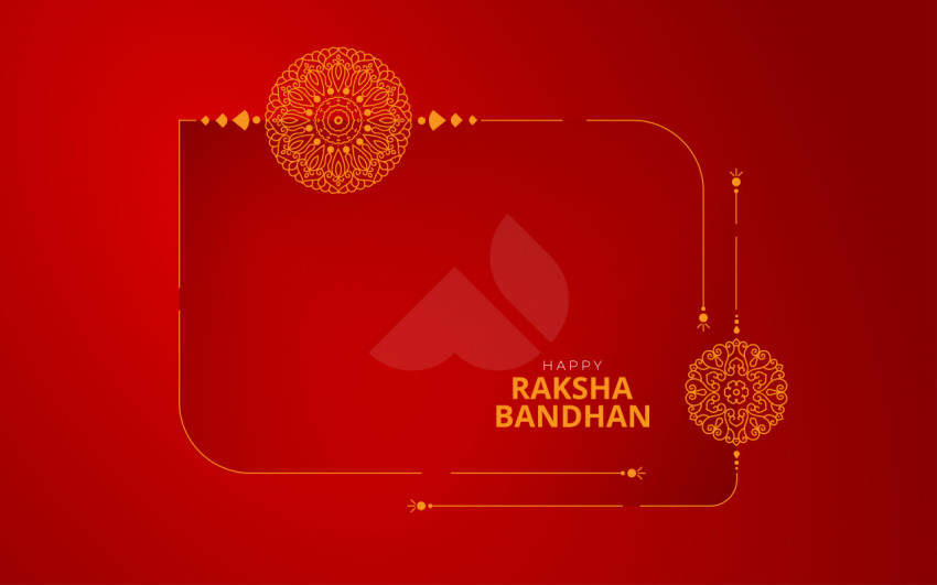 Happy Raksha Bandhan Greeting Template