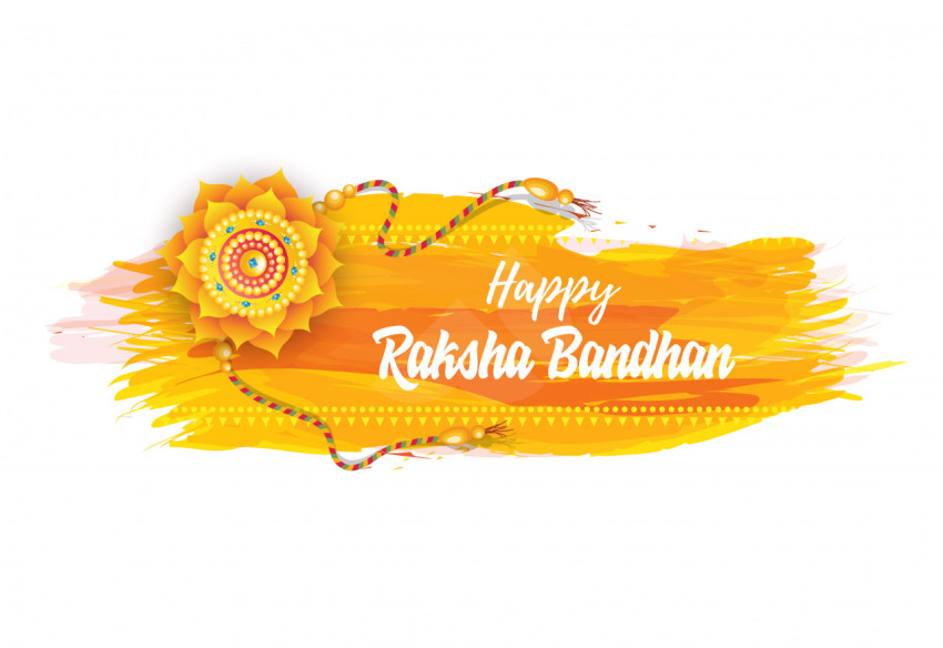 Happy Raksha Bandhan Banner Design