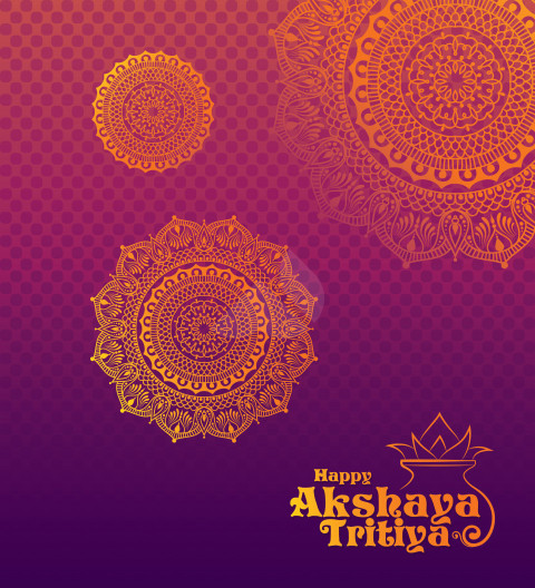 Happy Akshaya Tritiya Greeting Image