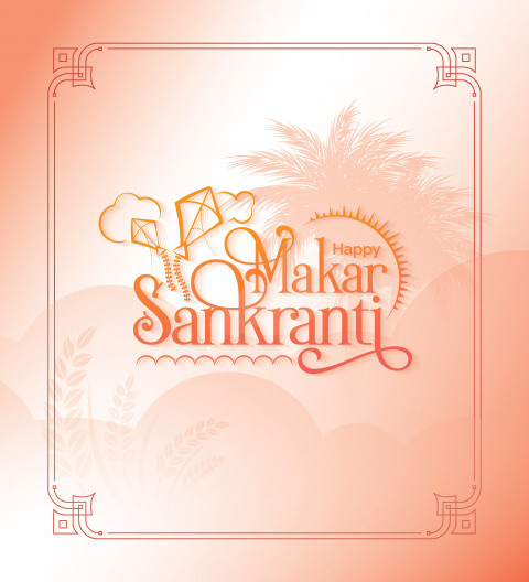 Happy  Makar Sankranti Wishes Background
