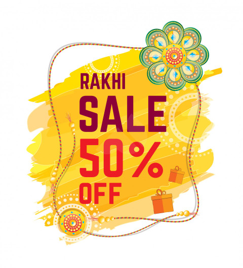 Rakhe Sale Background Design Template