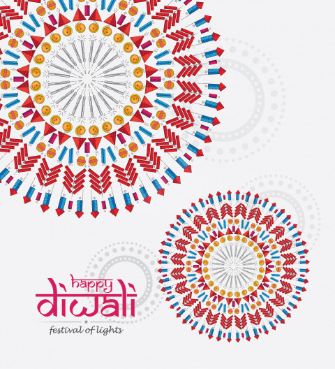 Happy Diwali Wishes Greeting in English - Free