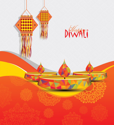 Happy Diwali Wishes Greeting - Free
