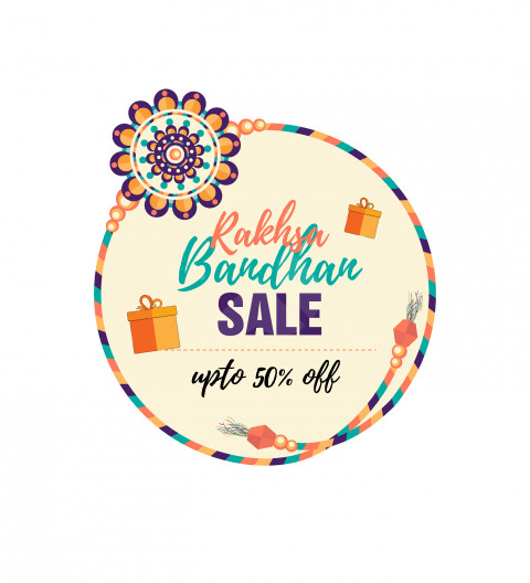 Raksha Bandhan Offer Sticker Design