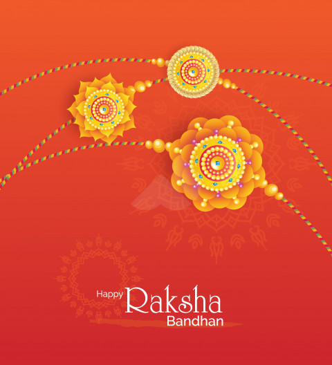 Raksha Bandhan Background Template