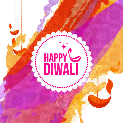 Diwali Wishes Greeting in English - Free