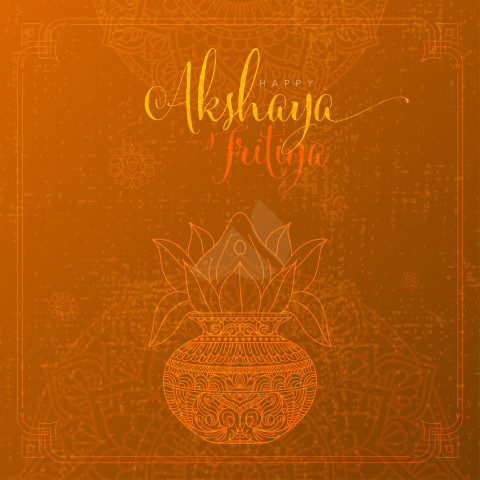 Happy Akshaya Tritiya Wishes Background