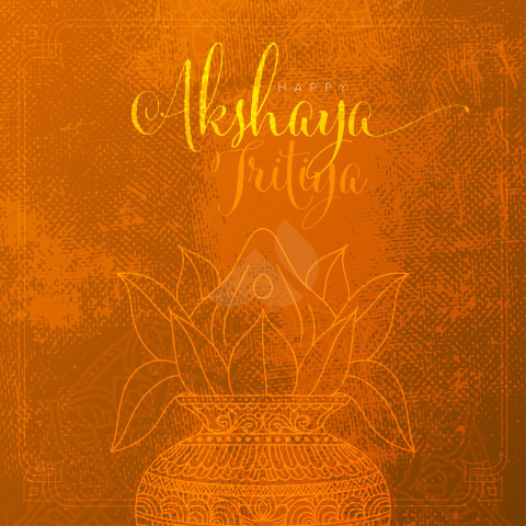 Happy Akshaya Tritiya Wishes Background