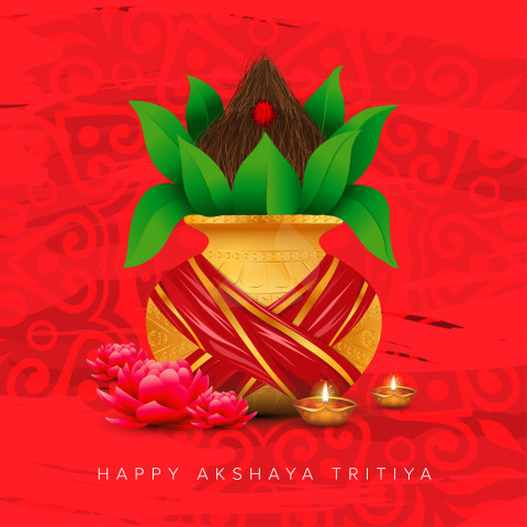 Happy Akshaya Tritiya Wishes Background