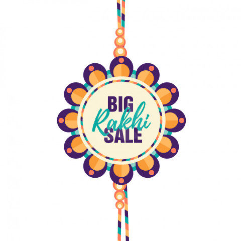 Raksha Bandhan Big Sale Banner Template