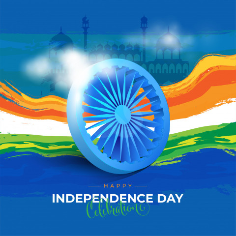 Happy Independence Day Wishes Background