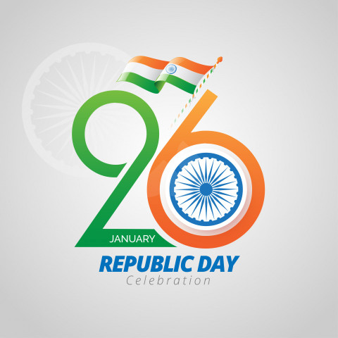 26th January Republic Day Celebration Background